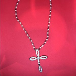 Cross my heart choker